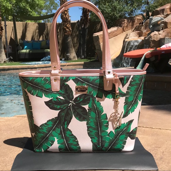St. John Handbags - ST. John Tropical Luxury Tote